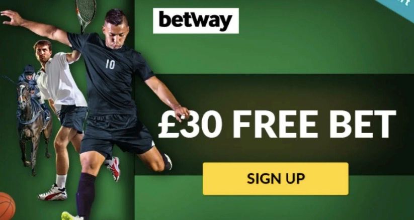 Freebet no escritório da casa de apostas BetWay