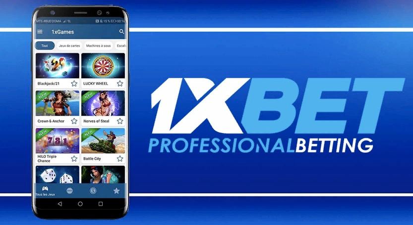 1xBet aplicação móvel